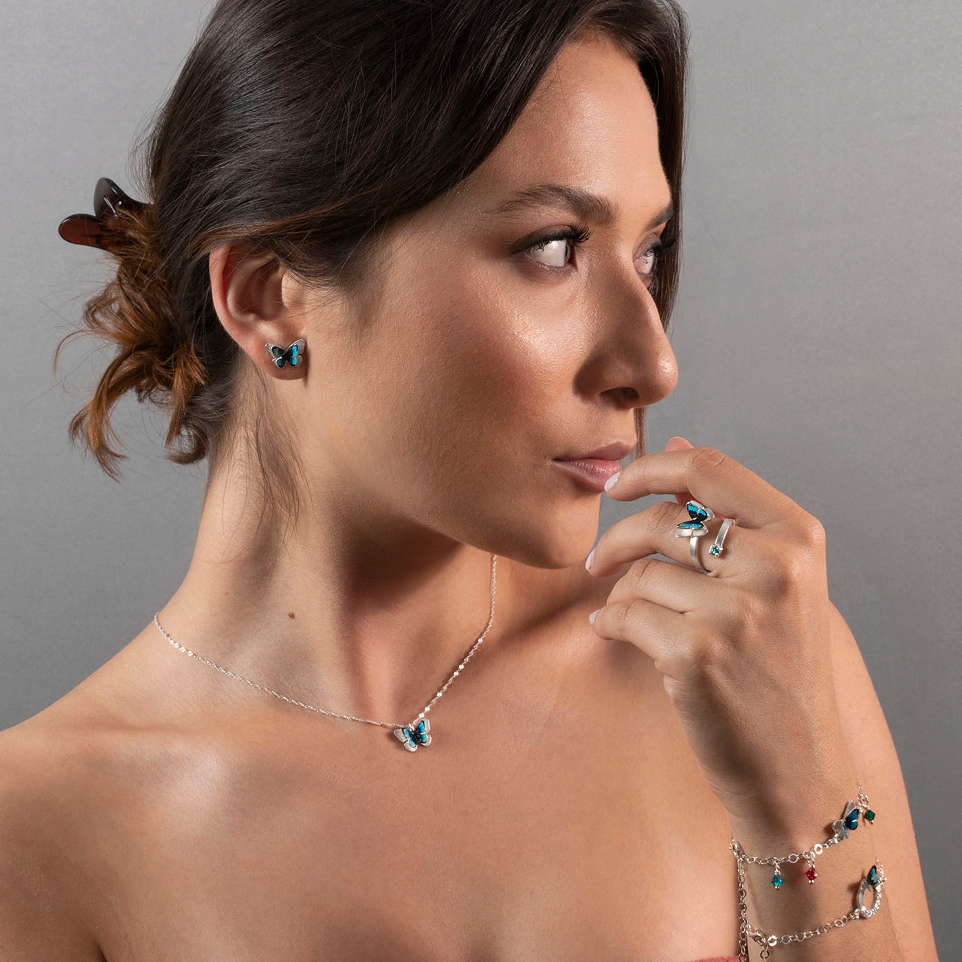 PULSERA MARIPOSA MORPHO