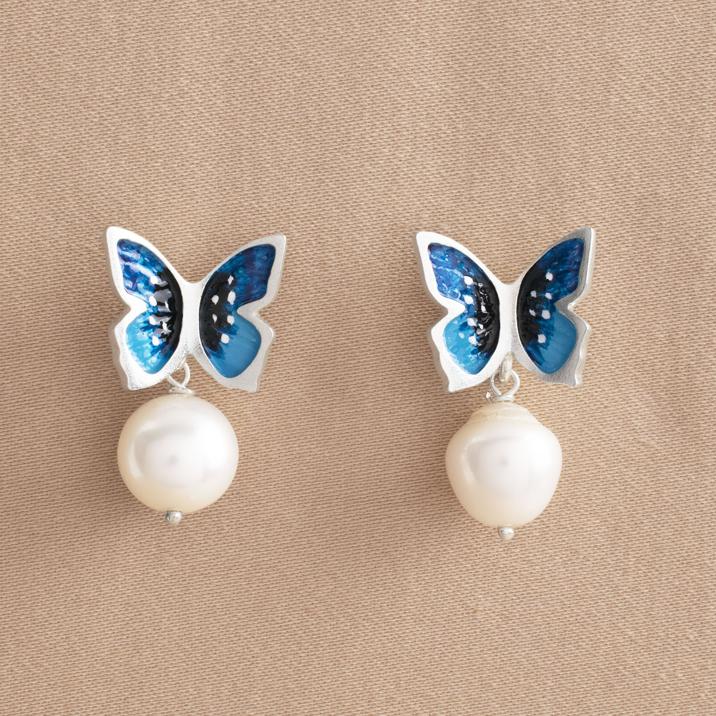 MARIPOSA LUMINARIA AZUL