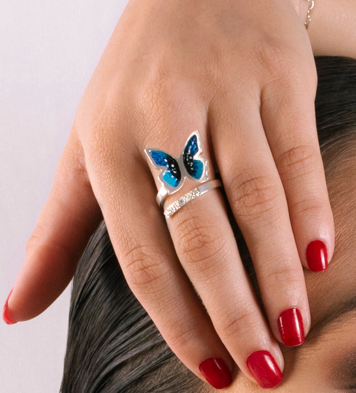 ANILLO MARIPOSA LUMINARIA
