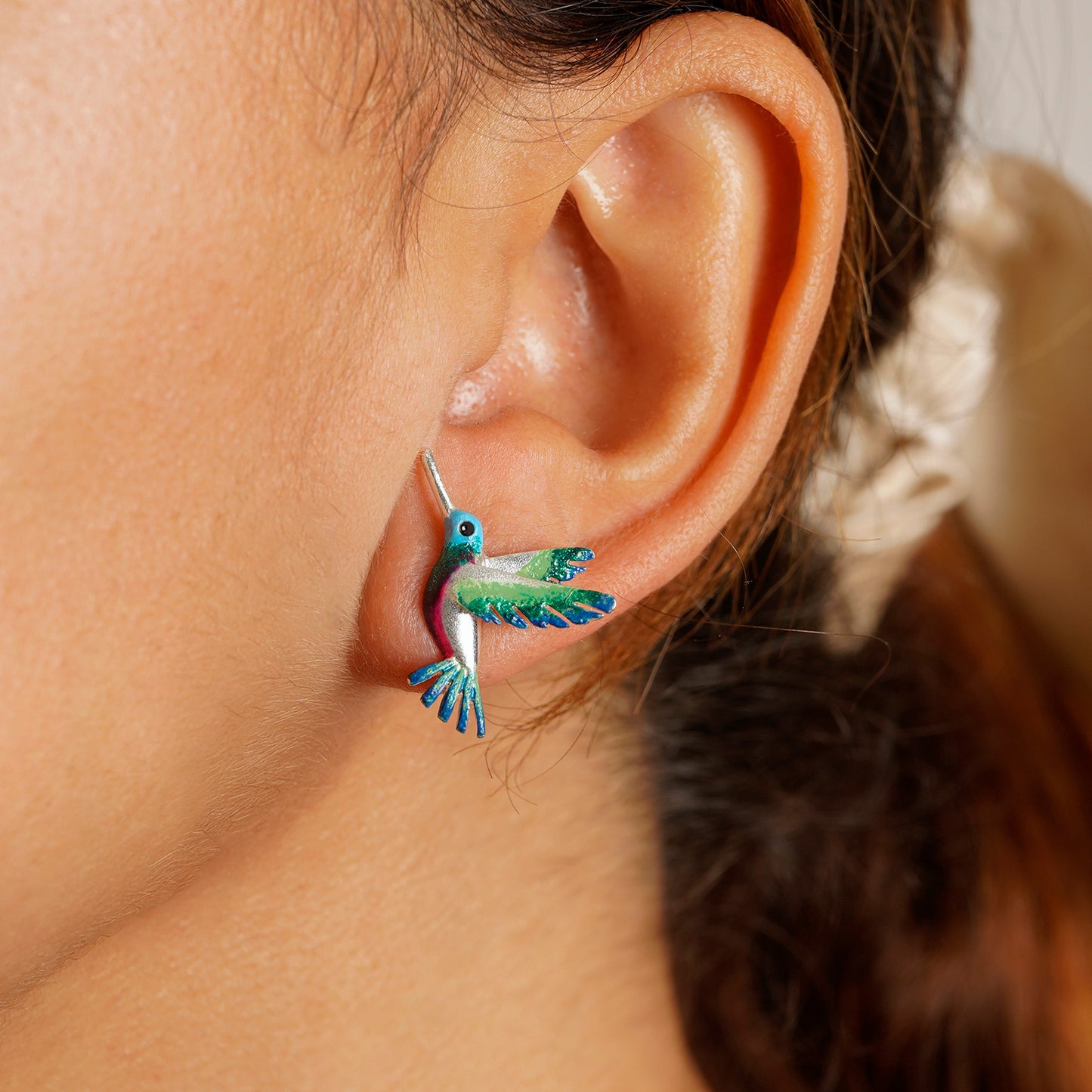 ARETES COLIBRÍ INCA