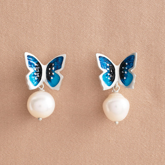 MARIPOSA LUMINARIA AZUL