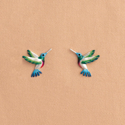 ARETES COLIBRÍ INCA