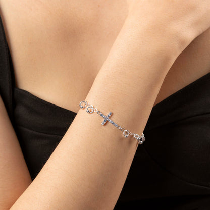 PULSERA DENARIO CRUZ