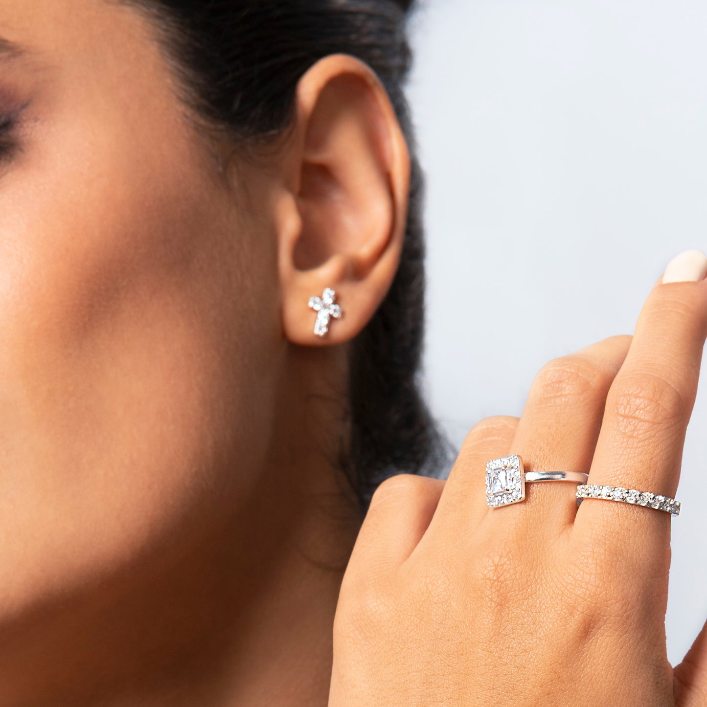 MINI TOPOS CRUZ ENGASTE