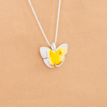 COLLAR MARIPOSAS AMARILLAS